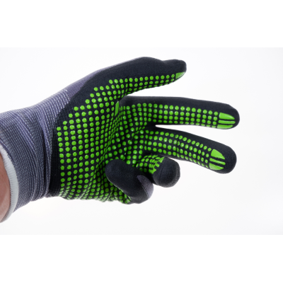 Produkt: Rękawice Nitrile Flex Dots roz. 9 – L
